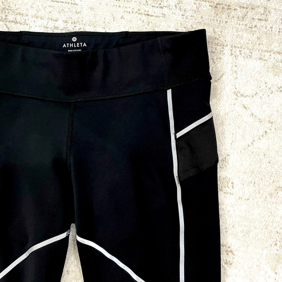Athleta Reflective Stride Legging Pant. - Picture 3 of 9